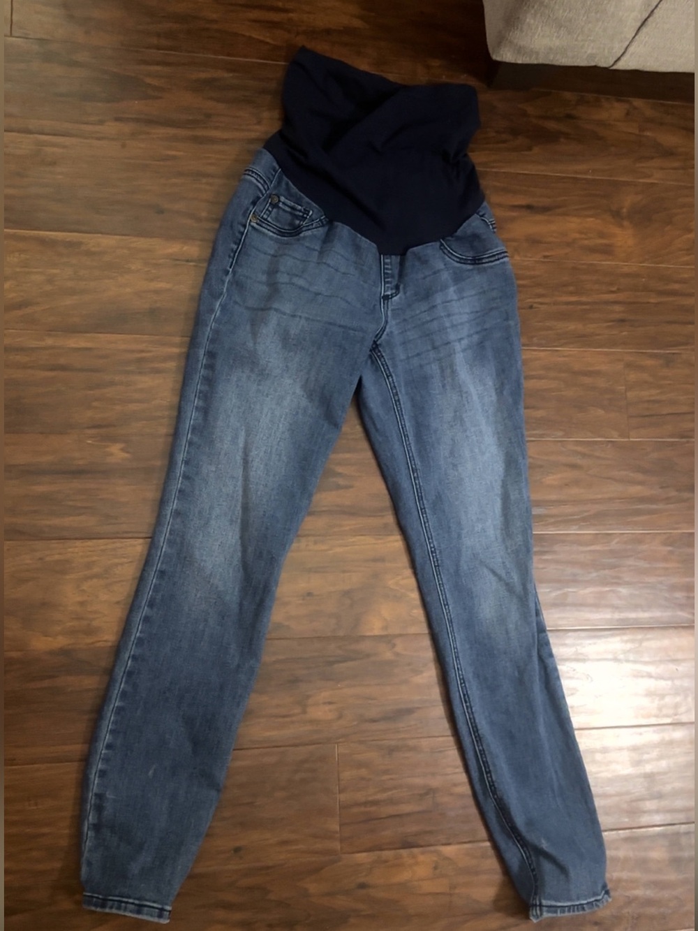 Maternity jeans and jumpsuit